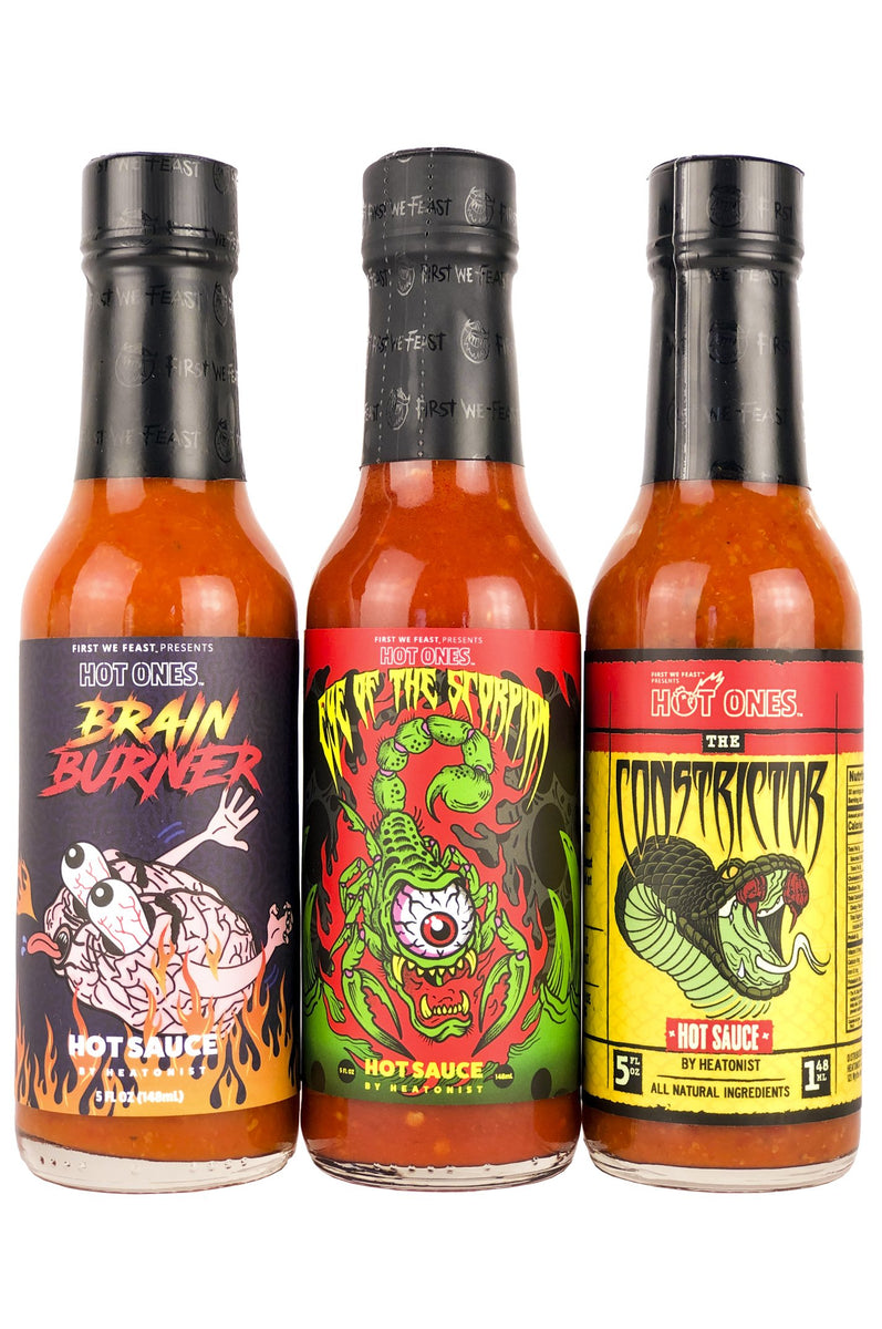 Hot Ones  Brain Burner Hot Sauce - HOT ONES GAME SHOW EXCLUSIVE